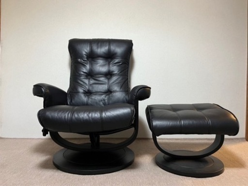 今週限定値下げ　本革　リクライニングチェア
