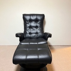 今週限定値下げ　本革　リクライニングチェアの画像