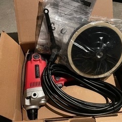 【新品未使用】電動カーポリッシャーの画像