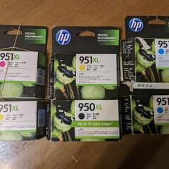 HP　プリンター　インク　カートリッジ　6つ