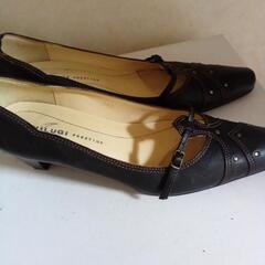 値下くつ⑩黒の画像