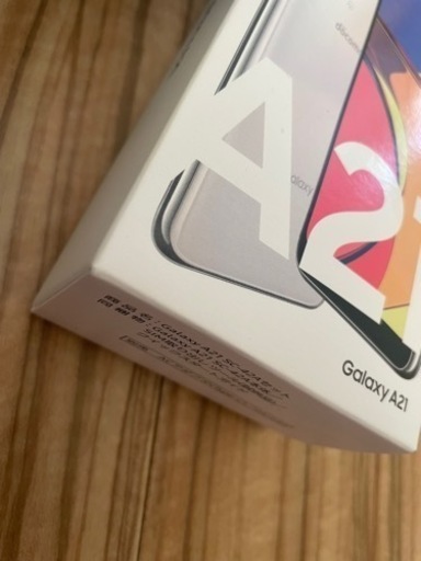 [新品未使用品]Docomo Galaxy A21 (SIMロック解除可)