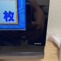 TOSHIBA REGZA 26A9500 リモコン B-casカード付きの画像