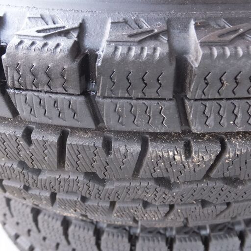 スタッドレスタイヤ　スチールホイル　４本　軽トラ　軽バン　145/R12 6PR LT ダンロップ