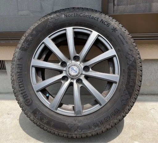 コンチネンタル　スタッドレスタイヤ　ホイール付き4本セット