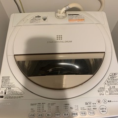 東芝　洗濯機6キロ　2015年製の画像