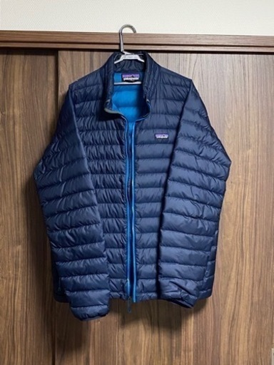 （値下げしました）パタゴニア　ダウンセーター　ネイビーXL