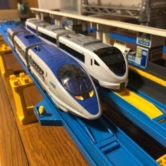 [売切れ]P22219 プラレール ライト付500系こだま&68...