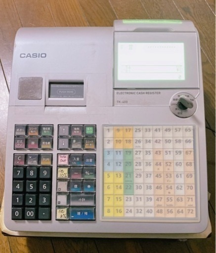 (中古) カシオ電子レジスター　TK400