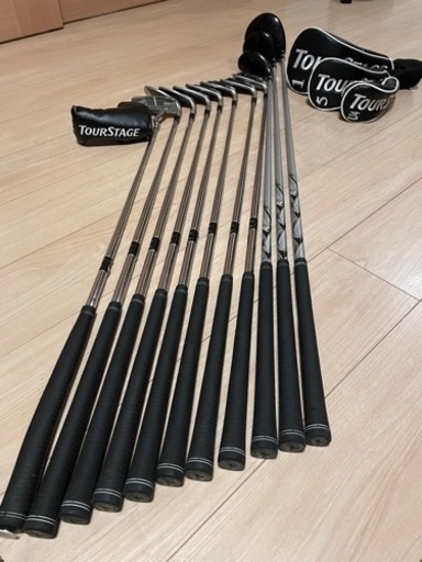 【ゴルフセット中古】BRIDGESTONE ツアーステージ V6000 クラブセット 11本セット（1W/5W/U4/I6～I9/PW