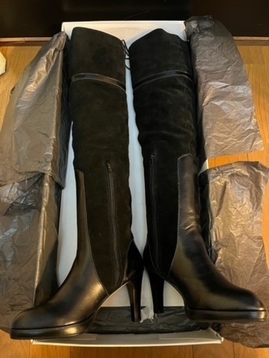 新品・未使用・箱付　JILLSTUARTニーハイブーツ