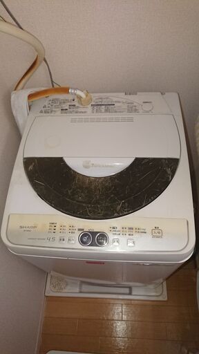 【動作確認済】シャープ洗濯機　4.5kg