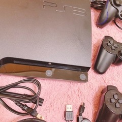 プレイステーション3 ❤️ 本体 コントローラー3点 動作確認済の画像
