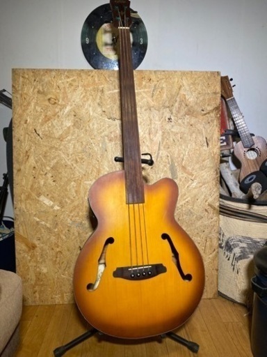 aria エレキアコースティックベース