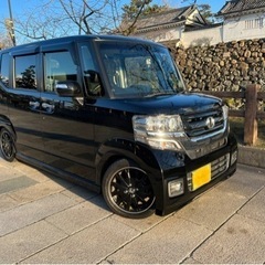29年式❣️N-BOXカスタム後期型❣️ターボブラックスタイルP...