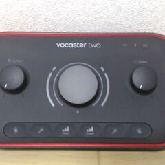 【オーディオIF】　Focusrite Vocaster Two