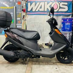 ★人気車種！アドレスV125 K9  前後タイヤ新品！ 千葉 木更津から ローンOK！ 配送OK！ 通勤 通学 125cc★の画像