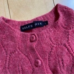 ラルフローレン　Ralph Lauren カーディガン　Ｌサイズ　かなり小さめ　SSサイズの画像