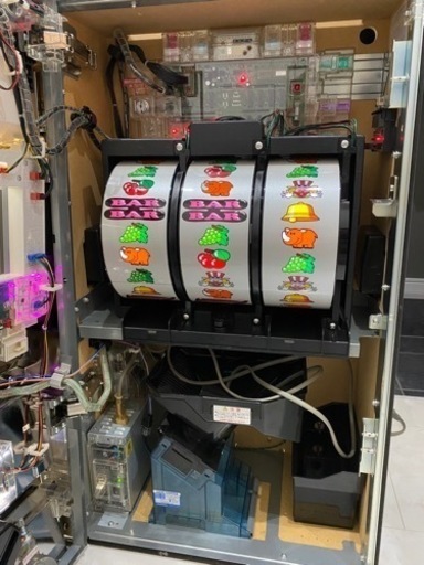 アイムジャグラー EX AE/KT ◇コイン不要機付◇ スロット 家スロ