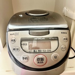 電子レンジ、炊飯器、セットで1000円の画像