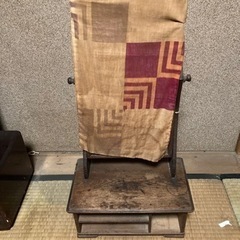 昭和レトロ　鏡台　ドレッサー　家具　木製　