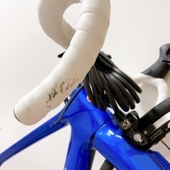 【美品】De Rosa SK Pininfarina ロードバイク完成品 ブルー　デローザの画像