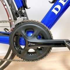 【美品】De Rosa SK Pininfarina ロードバイク完成品 ブルー　デローザの画像