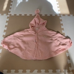 ベビー　カーディガン　ポンチョの画像