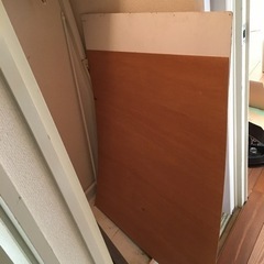 ベニヤ板2枚