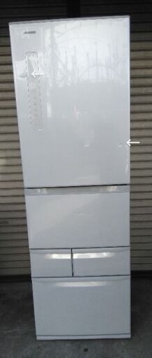 東芝 5ドア冷蔵庫 GR-G43G VEGETA 426L シルバー 14年製 配送無料
