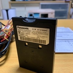 お取引決まりました。パナソニックETC車載器　品番CYーET925KDの画像