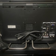 SONYテレビ+テレビ台の画像