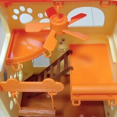 【美品】トイプードルとブランコのおうち　ゆびわんこの画像