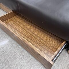 ソファーベッド　合皮　左右組み換え可能の画像