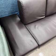 ソファーベッド　合皮　左右組み換え可能の画像