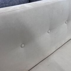 カウチソファー　汚れ、傷みありの画像