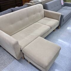 カウチソファー　汚れ、傷みあり