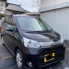 平成24年　ムーヴカスタムRS  4WD ターボ　アイドリングス...
