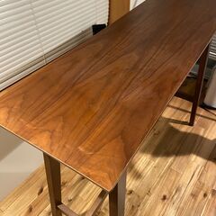 木製ダイニングバーテーブル