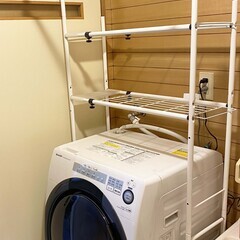 【発送無し・引き取りのみ】山善 ランドリーラックの画像