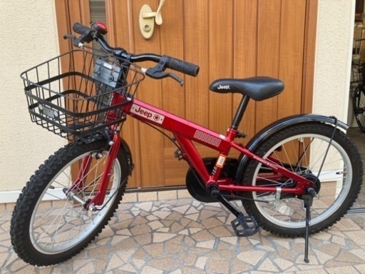 ジープの子ども用自転車（18インチ？）