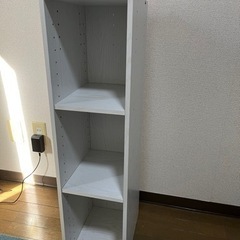カラーボックス　白　無料