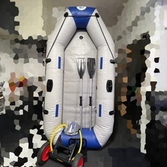 ゴムボート おまけ自作ドーリー付き