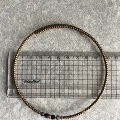 チョウカー　スワロフスキービーズ③の画像