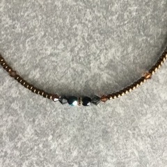 チョウカー　スワロフスキービーズ③の画像