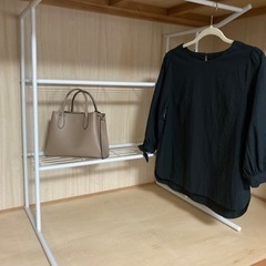 ニトリ　押入れ収納ラックの画像