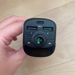 【値下げ】 FMトランスミッター　Bluetooth対応の画像