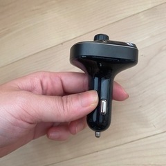 【値下げ】 FMトランスミッター　Bluetooth対応の画像