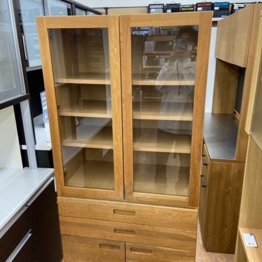 【トレファク摂津店】UNICO食器棚ナチュラル入荷致しました！