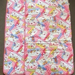 ▪バラ売り可能▪キティちゃん▪毛布▪長座布団▪2組セット▪の画像